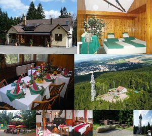 Touristenhütte KČT Hvězda na Andrlově chlumu [Vergrößern - neues Fenster]