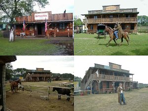 Westernové městečko Ranch Rolftown - kemp a ubytovna [Vergrößern - neues Fenster]