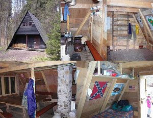 Blockhaus Áčko Hoštejn [Vergrößern - neues Fenster]