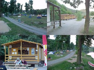 Campingplatz Karlštejn [Vergrößern - neues Fenster]