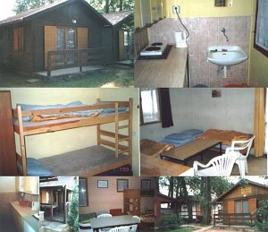 Chaty Vydrová u jezera Chmelař [Vergrößern - neues Fenster]