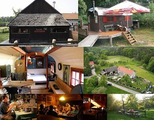 Hospůdka na konci sil - maringotka [Vergrößern - neues Fenster]