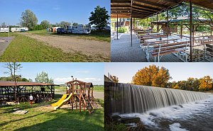 Campingplatz Splav Cvrčovice [Vergrößern - neues Fenster]