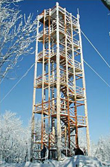 Rozhledna na Velké Homoľi. [Vergrößern - neues Fenster]